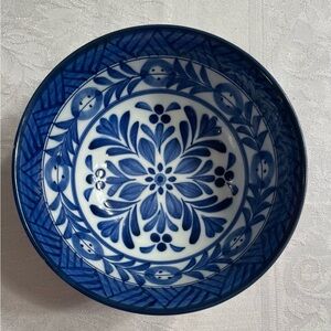 Porcelain China Dynasty White Blue Bowl